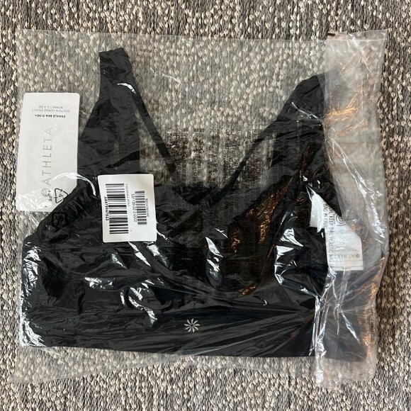 Black Exhale Sports Bra. NWT. Unopened. - Picture 2 of 4